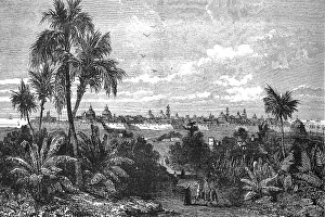 View of Vera Cruz, 1888, Mexico