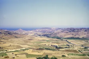 View from Victoria Castle, Gozo, Malta, Europe 1971, Europe