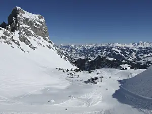 View from the Videmanette, mountains