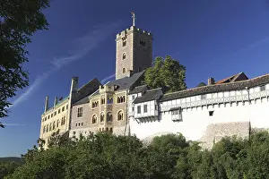 View of Wartburg, Eisenach, Thuringia, Germany