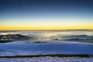View from the Wasserkuppe at night