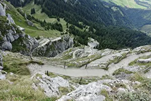 View from the Wendelstein into the surroundings