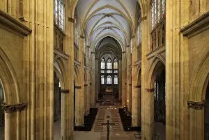 View from the west gallery to the east