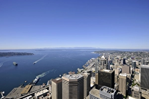 View to the west, Seattle Center
