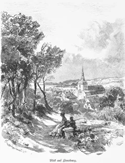 View from the western height to Flensburg