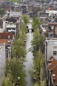View from the Zuiderkerk on Groenburgwal