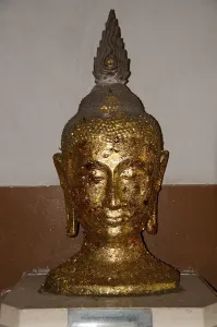 Viharn Mongkol Bopit (Wihaan Mongkhon Bophit) contains a 15th century bronze Buddha image
