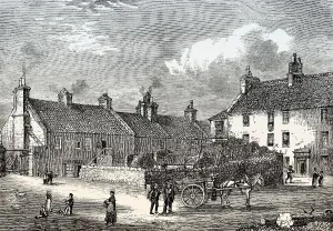 The village of Broughton in 1852