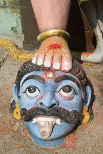 Village Guardian temple Muniappan in Dharmapuri