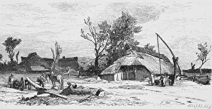Village in the Oldenburg region