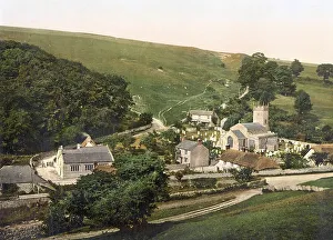 The village of Upwey, a suburb of Weymouth in Dorset
