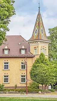 Villingen building with turret