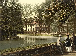 The Vineyard Pond and Restaurant in Zittau