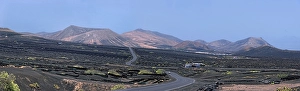 Vineyards and volcanoes, La Geria