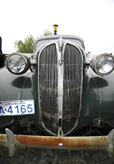 Vintage car in Colonia, Uruguay