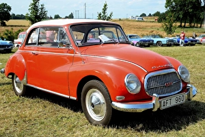 Vintage car DKW AU 1000 1959 in Ystad, sweden