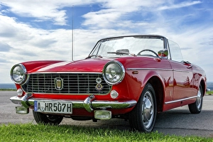 Vintage car FIAT 1500 Spider, convertible