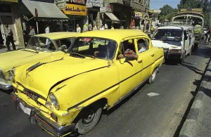 Vintage car, Hama, Syria