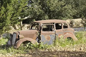 Vintage car, old, snuff, rust, rusty