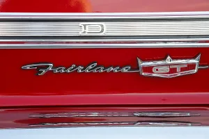 Detail of a vintage car, Province of Quebec