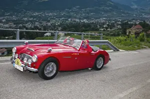 Vintage car rally Sudtirol-Classic in Schenna / South Tyrol 2014