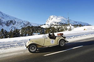 Vintage car rally, WinterRAID 2013