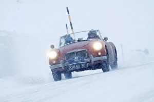 Vintage car rally, WinterRAID 2013