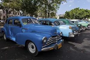 Vintage cars, Parque de la Fraternidad Americana