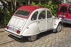 Vintage Citroen 2CV club Ente, Germany, Europe
