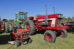 Vintage farm trucks, farm event