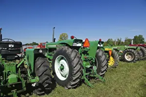 Vintage farm trucks, farm event