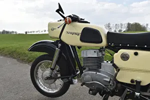Vintage, GDR motorbike MZ ES 250 Trophy from Zschopau