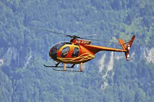 Vintage helicopter, Hughes, 369HS
