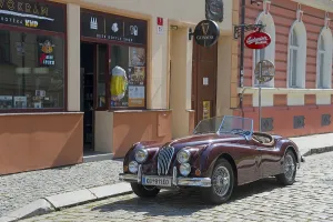 Vintage Jaguar XK 140 Convertible