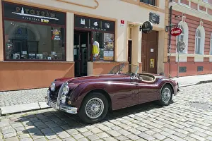 Vintage Jaguar XK 140 Convertible
