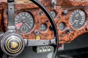 Vintage Jaguar XK 140 DHC SE, built in 1955