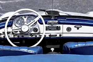 Vintage Mercedes Benz 190 SL, built in 1962