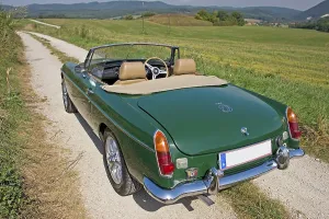 Vintage MGC Roadster, built in 1968