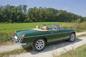 Vintage MGC Roadster, built in 1968