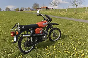 Vintage moped from the GDR Simson S51