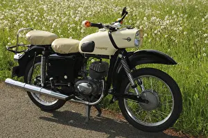 Vintage motorbike from the GDR MZ ES 150
