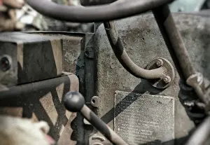 Vintage tractor retro