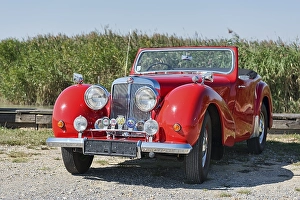 Vintage Triumph Roadster 2000, built in 1948