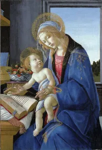 The Virgin and Child, The Madonna of the Book (1480)