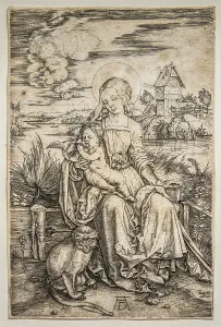The Virgin with the Child and the Meercat