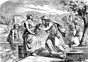 The virtuous Rebekah and Eliezer
