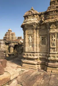 Virupaksha temple Lokamahadevi Mallikarjuna temple Sri Trailokeswara Maha Saila Prasada Trailokyamahadevi Pattadakal