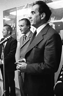 The visit of Georges Marchais, head of the French Communist Party
