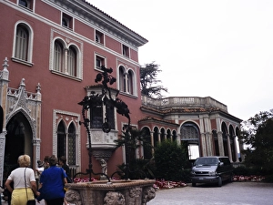 A visit to Villa Ephrussi de Rothschild, villa Ile-de-France, Saint-Jean-Cap-Ferrat, French Riviera, France in 1999