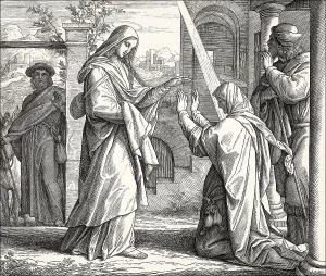 The Visitation, the visit of Blessed Virgin Mary to St
